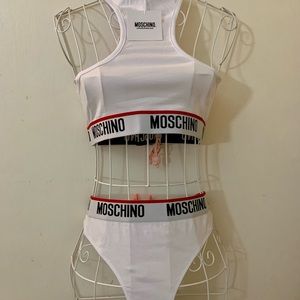 MOSCHINO Bralette and Underwear Set